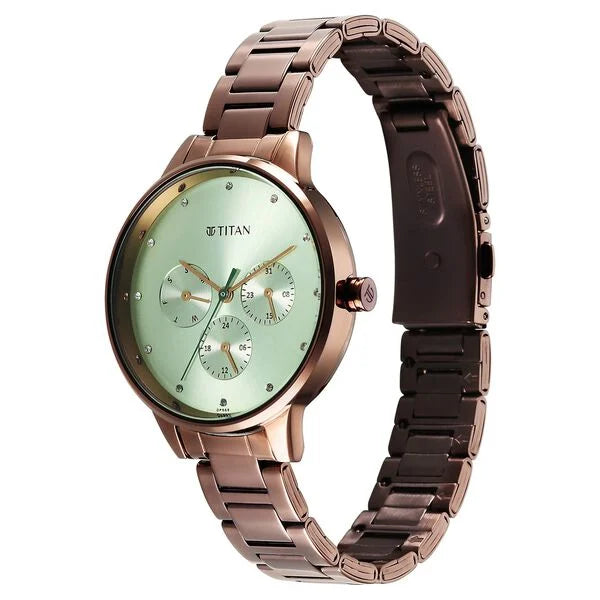 Titan Razzle Dazzle Watch For Women - 2648QM03 - KRISHNA WATCH COMPANY