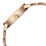 Titan Razzle Dazzle Quartz Analog Rose Gold Dial Stainless Steel Strap Watch For Women 2648wm06