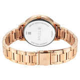 Titan Razzle Dazzle Quartz Analog Rose Gold Dial Watch For Women - 2648WM06 - KRISHNA WATCH COMPANY