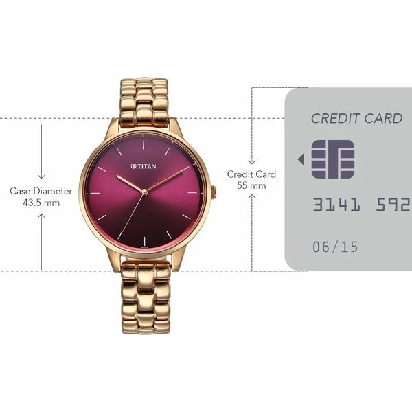 Titan Neo Watch For Women - 2648WM11 - KRISHNA WATCH COMPANY