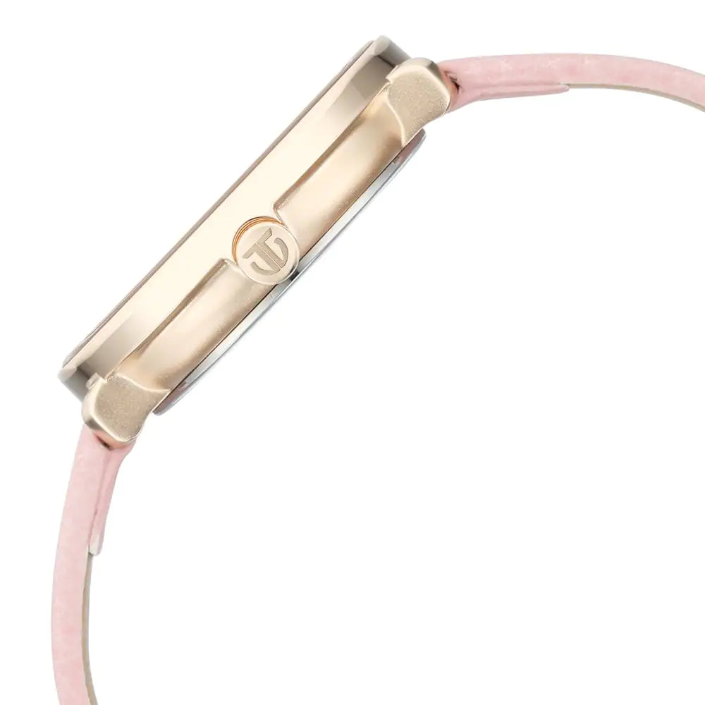 Titan Click to zoom Pastel Dreams Brown Dial Pink Leather Strap Watch NQ2651WL06 - KRISHNA WATCH COMPANY