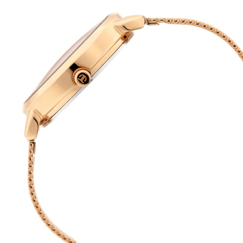 Titan Workwear Rose Gold Dial Quartz Multifunction Metal Strap watch for Women nt2652wm01 - KRISHNA WATCH COMPANY