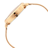 Titan Workwear Rose Gold Dial Quartz Multifunction Metal Strap watch for Women nt2652wm01