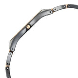 Titan Edge Ceramic Quartz Analog Black Dial Ceramic Strap Watch For Women 2653kc05