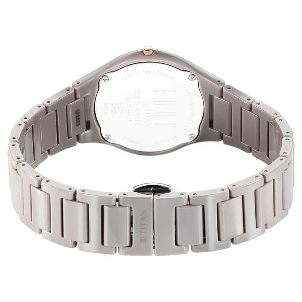 Titan Edge Squircle Slim Ceramic 2653KC09 - KRISHNA WATCH COMPANY
