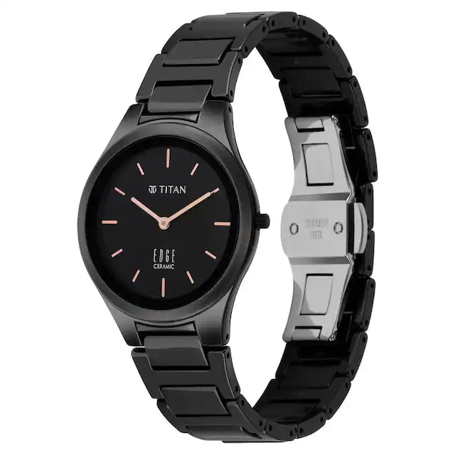 Titan Edge in Ceramic - Slimmest Watch 2653NC01 / NS2653NC01 - KRISHNA WATCH COMPANY
