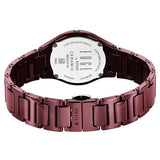Titan Wine Ceramic Quartz Analog Maroon Dial Ceramic Strap Watch For Women - 2653QC18 - KRISHNA WATCH COMPANY