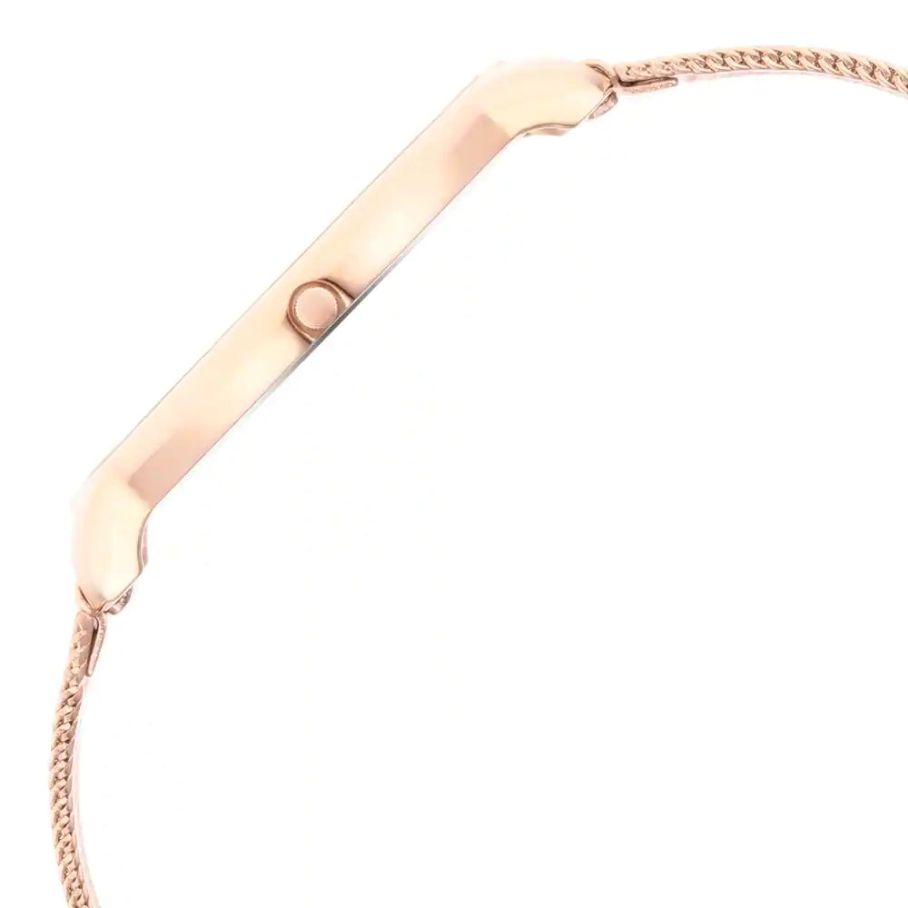 Titan Ladies Edge White Dial Rose Gold Stainless Steel Strap Watch 2654WM01 / NS2654WM01 - KRISHNA WATCH COMPANY