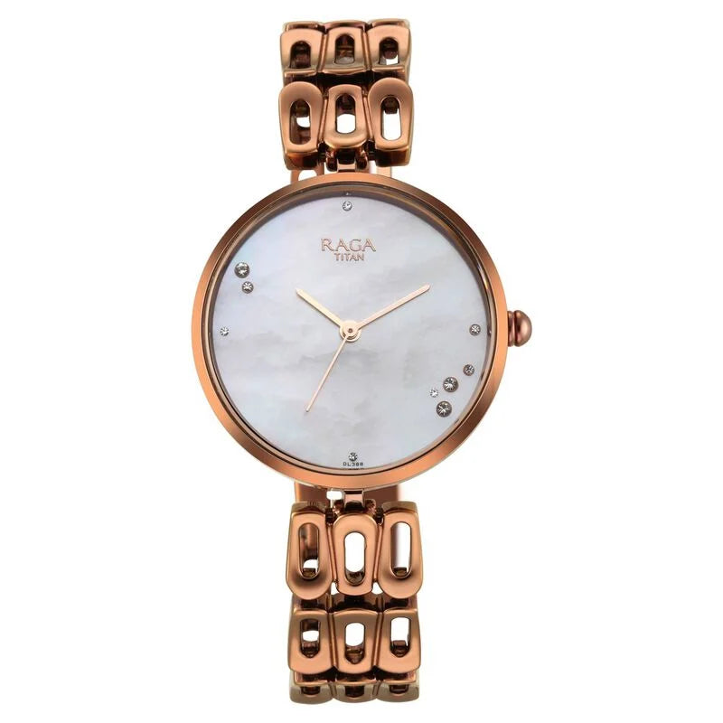 Titan Raga Chic Mother Watch for Women - 2659QM01 - KRISHNA WATCH COMPANY