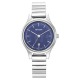 TITAN Ladies Karishma Blue Dial Metal Strap Watch 2679SM01(DM476) - KRISHNA WATCH COMPANY