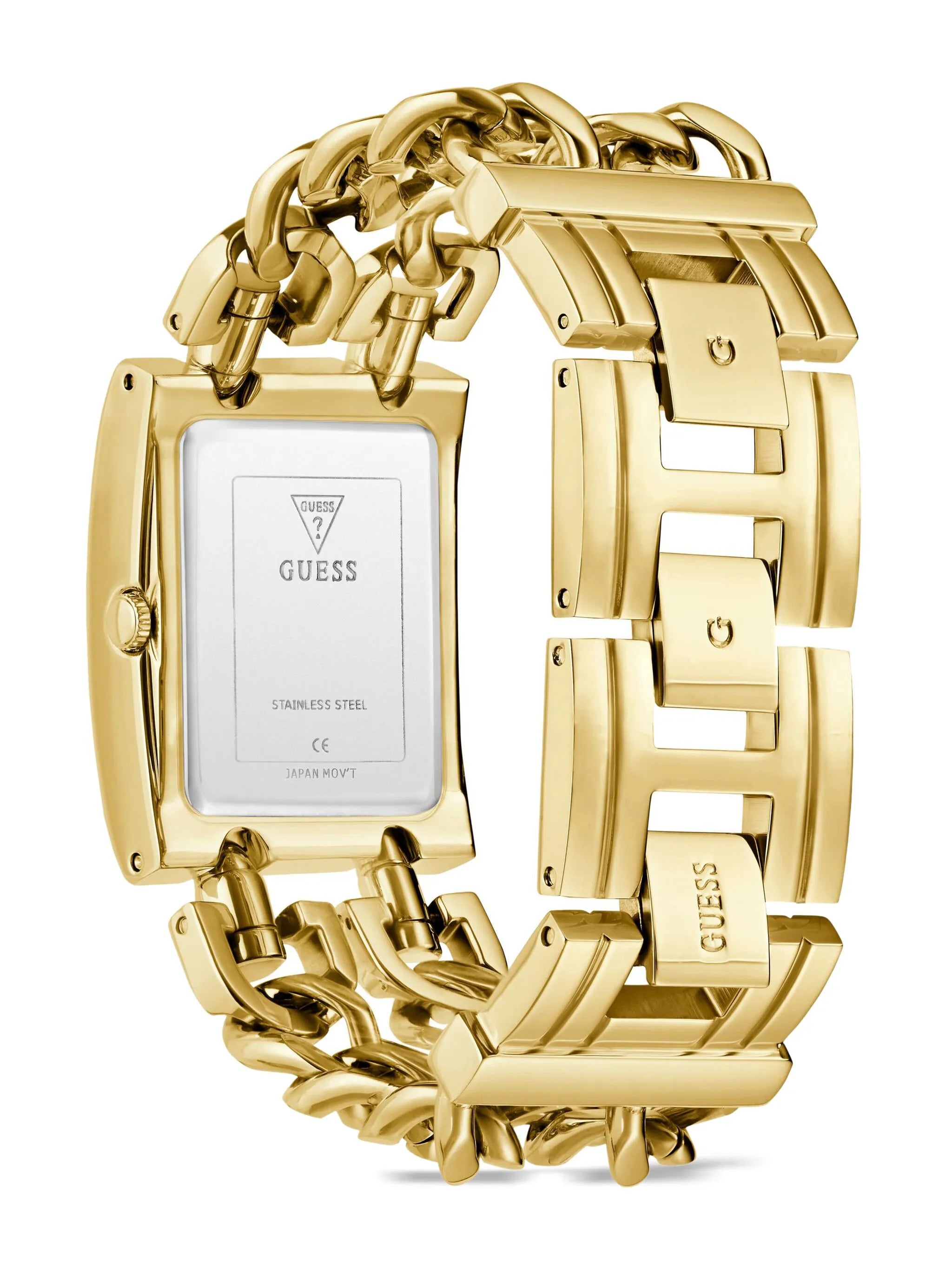 GUESS MOD HEAVY METAL Ladies Gold Tone Analog Watch - GW0740L2 - KRISHNA WATCH COMPANY