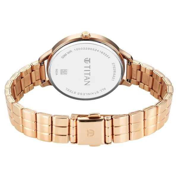 Titan Secluded Quartz Analog Watch For Women 2703wm01 - KRISHNA WATCH COMPANY