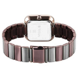 Titan Purple Stackables Quartz Analog Black Dial Stainless Steel Strap Watch for Women 2715KM01F - KRISHNA WATCH COMPANY
