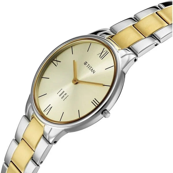 Titan Edge Gleam Quartz Analog Watch For Women 2734bm01 - KRISHNA WATCH COMPANY