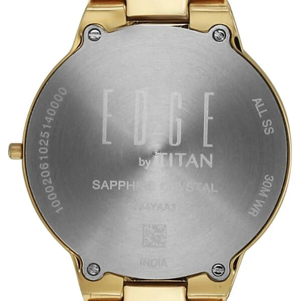 Titan Edge Gleam Quartz Analog Watch For Women 2734ym01 - KRISHNA WATCH COMPANY