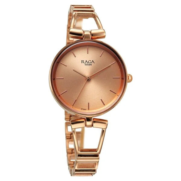 Titan Raga Ascend Quartz Analog Watch For Women - 2747WM01 - KRISHNA WATCH COMPANY
