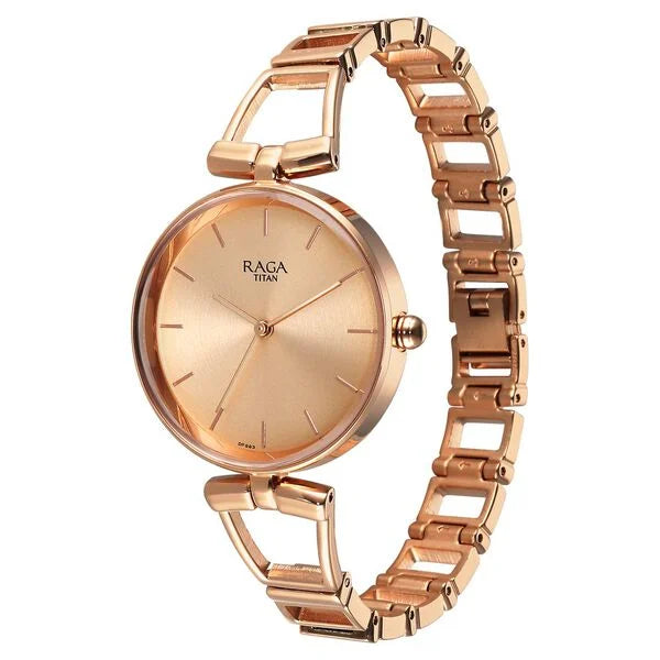 Titan Raga Ascend Quartz Analog Watch For Women - 2747WM01 - KRISHNA WATCH COMPANY