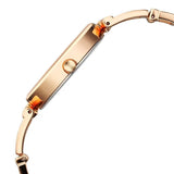 Titan Raga Ascend Quartz Analog Rose Gold Dial With Rose Gold Color Metal Strap Watch For Women 2747wm01