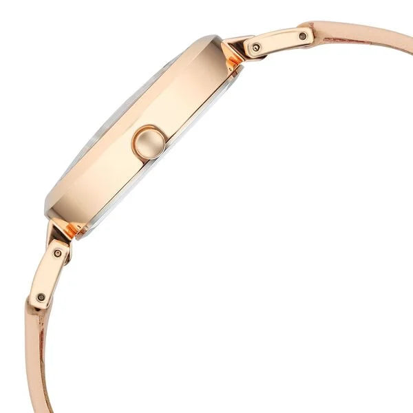 Titan Raga Memoirs Quartz Analog Pink Dial With Pink Color Leather Strap Watch For Women 2752wl01 - KRISHNA WATCH COMPANY