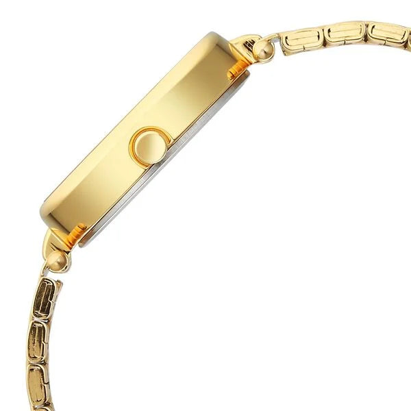 Titan Karishma Quartz Analog Silver Dial Golden Stainless Steel Strap Watch For Women 2758ym01 - KRISHNA WATCH COMPANY