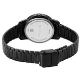 Titan Karishma Quartz Analog Purple Dial Black Stainless Steel Strap Watch For Women 2760nm01 - KRISHNA WATCH COMPANY