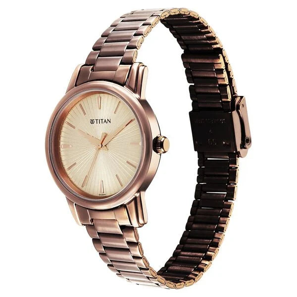 Titan Karishma Quartz Analog Watch For Women - 2760QM01 - KRISHNA WATCH COMPANY
