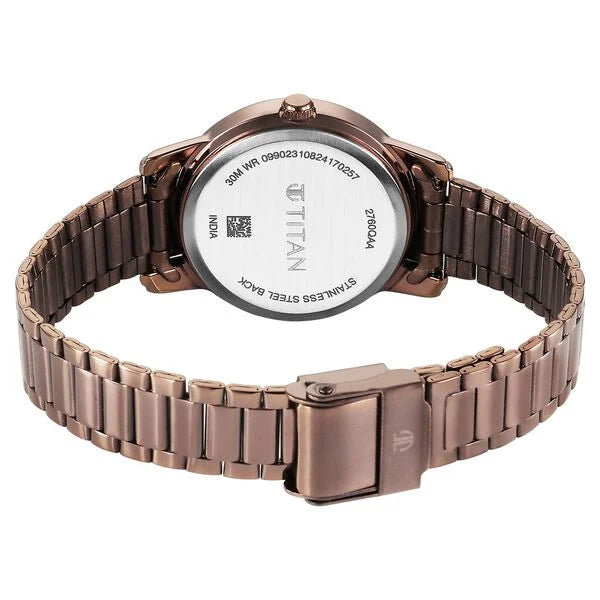 Titan Karishma Quartz Analog Watch For Women - 2760QM01 - KRISHNA WATCH COMPANY