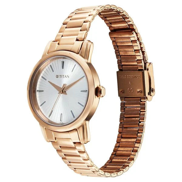 Titan Karishma Quartz Analog Watch For Women - 2760WM01 - KRISHNA WATCH COMPANY