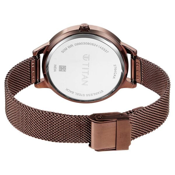 Titan Razzle Dazzle Quartz Watch For Women - 2764QM01 - KRISHNA WATCH COMPANY