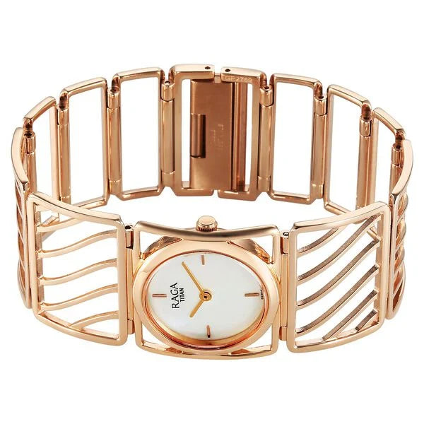 Titan Raga Ethereal Quartz Watch For Women 2769wm01 - KRISHNA WATCH COMPANY