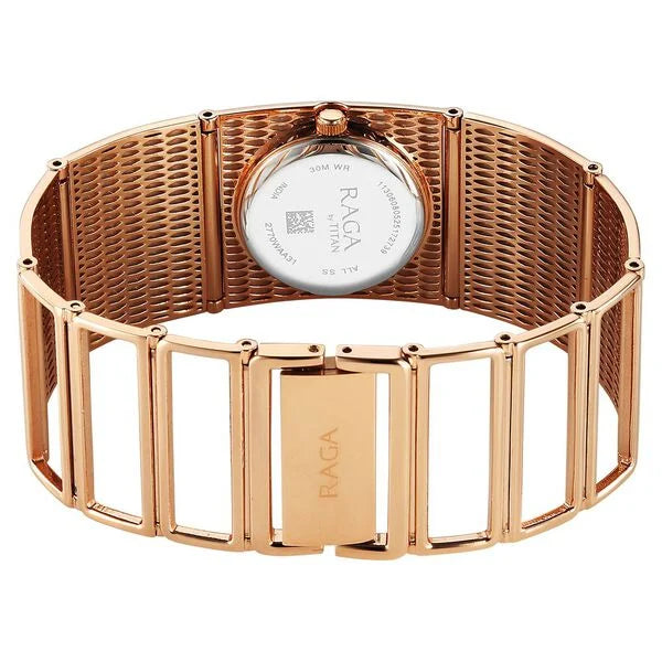 Titan Raga Ethereal Quartz Watch For Women 2770wm01 - KRISHNA WATCH COMPANY