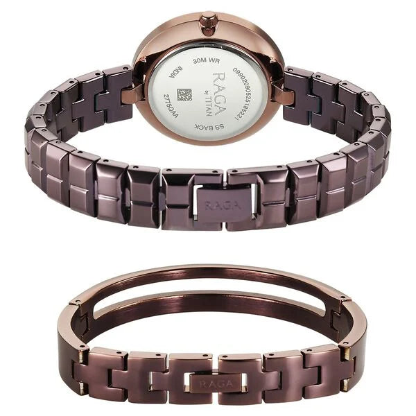 Titan Raga Contempore Watch For Women 2775qm01f - KRISHNA WATCH COMPANY