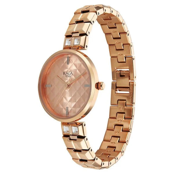Titan Raga Contempore Watch For Women - 2775WM01F - KRISHNA WATCH COMPANY
