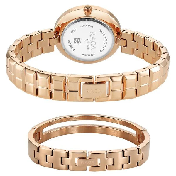 Titan Raga Contempore Watch For Women - 2775WM01F - KRISHNA WATCH COMPANY