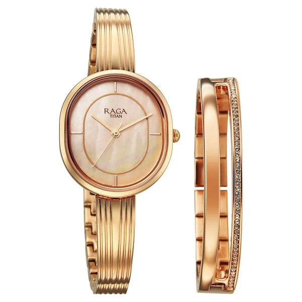Titan Raga Contempore Watch For Women 2776wm01f - KRISHNA WATCH COMPANY