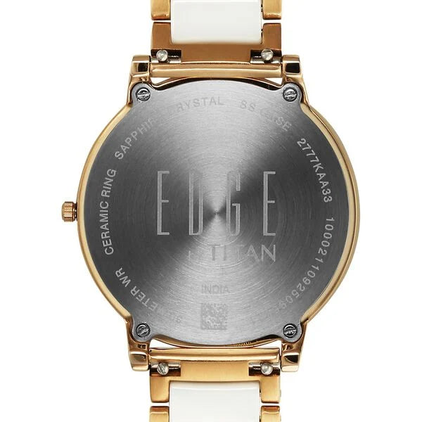 Titan Edge Melange Quartz Analog Watch For Women 2777KD03 - KRISHNA WATCH COMPANY