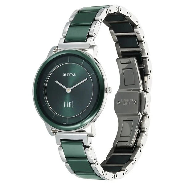 Titan Edge Melange Quartz Analog Watch For Women 2777kd06 - KRISHNA WATCH COMPANY