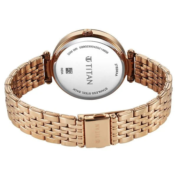 Titan Workwear Quartz Analog Watch For Women 2783wm01 - KRISHNA WATCH COMPANY