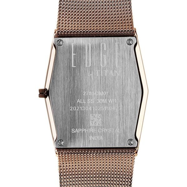 Titan Edge Whimsey Quartz Analog Watch For Men 2785QM01 - KRISHNA WATCH COMPANY