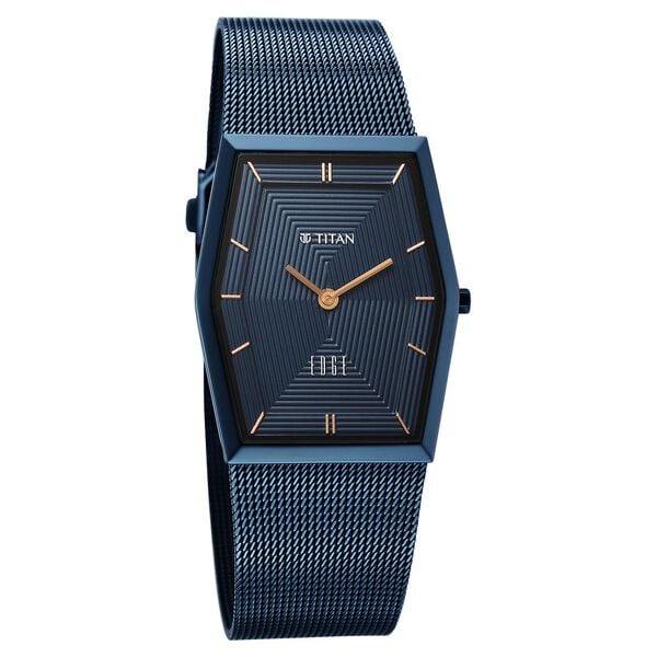 Titan Edge Whimsey Quartz Analog Watch For Men 2785QM02 - KRISHNA WATCH COMPANY