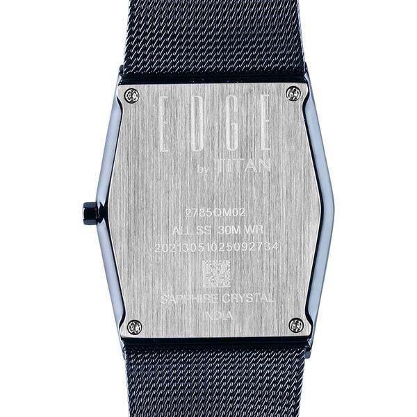 Titan Edge Whimsey Quartz Analog Watch For Men 2785QM02 - KRISHNA WATCH COMPANY