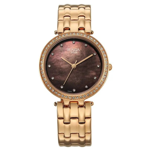 Titan Raga DEC Blaze Quartz Analog Watch For Women - 2793WM01 - KRISHNA WATCH COMPANY