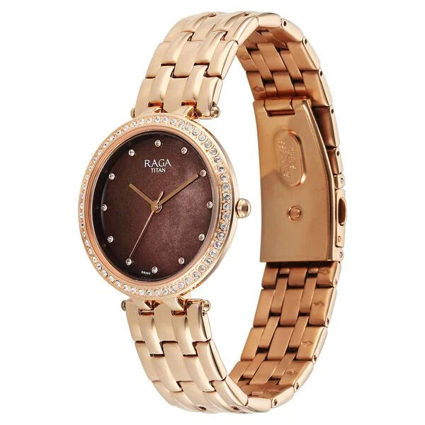 Titan Raga DEC Blaze Quartz Analog Watch For Women - 2793WM01 - KRISHNA WATCH COMPANY