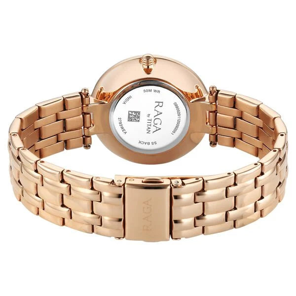 Titan Raga DEC Blaze Quartz Analog Watch For Women 2793wm02 - KRISHNA WATCH COMPANY