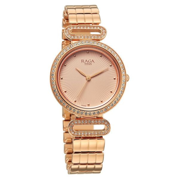 Titan Raga DEC Blaze Quartz Analog Watch For Women - 2796WM01 - KRISHNA WATCH COMPANY