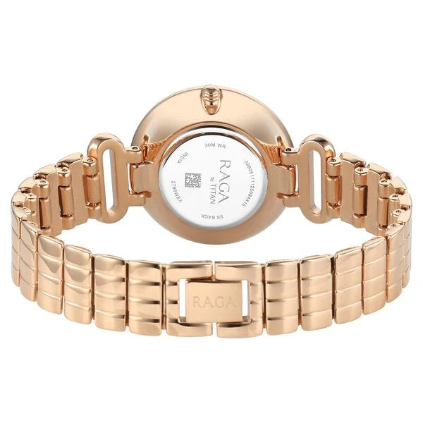 Titan Raga DEC Blaze Quartz Analog Watch For Women - 2796WM01 - KRISHNA WATCH COMPANY