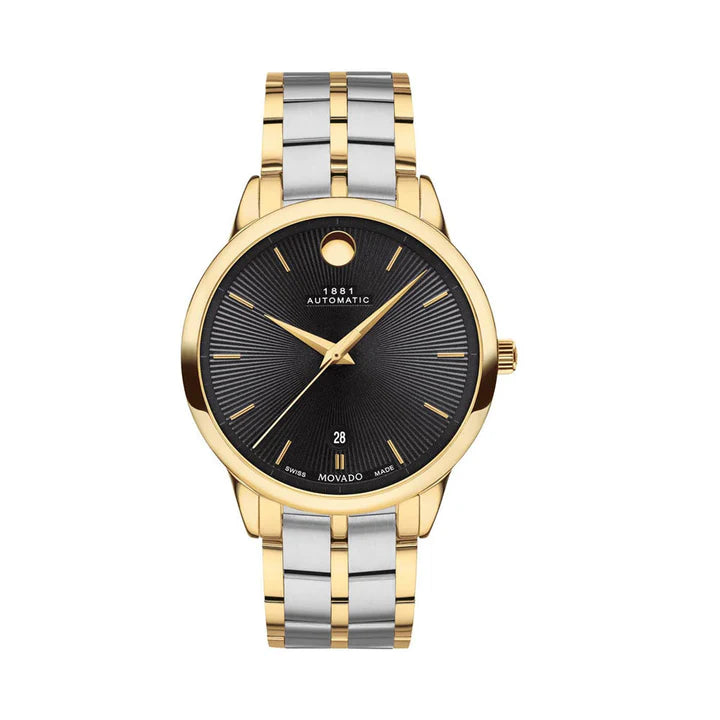 Movado 1881 Automatic Analog Watch for Men 0607463 - KRISHNA WATCH COMPANY