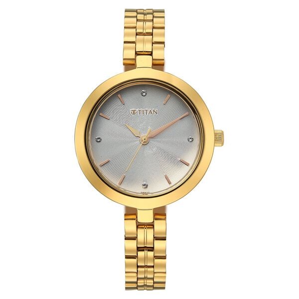 Titan Karishma Quartz Analog Watch For Women - 2969YM01 - KRISHNA WATCH COMPANY