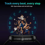 Timex iConnect Calling Ace 1.83 inches (4.64 cm) Display with Functional Crown and BT Calling Smartwatch For Unisex - TWIXW1100T