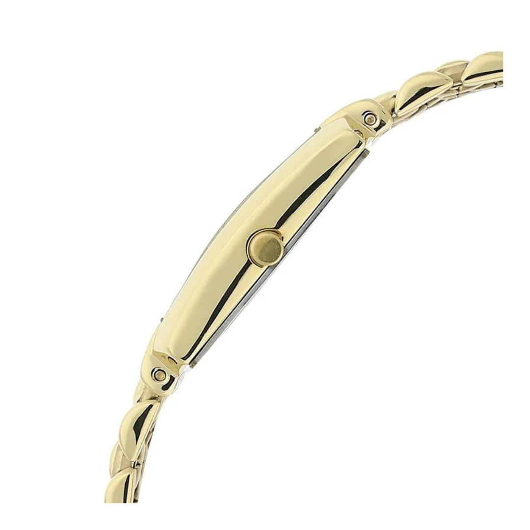 Titan Black Dial Golden Stainless Steel Strap Watch NN1927YM06 - KRISHNA WATCH COMPANY